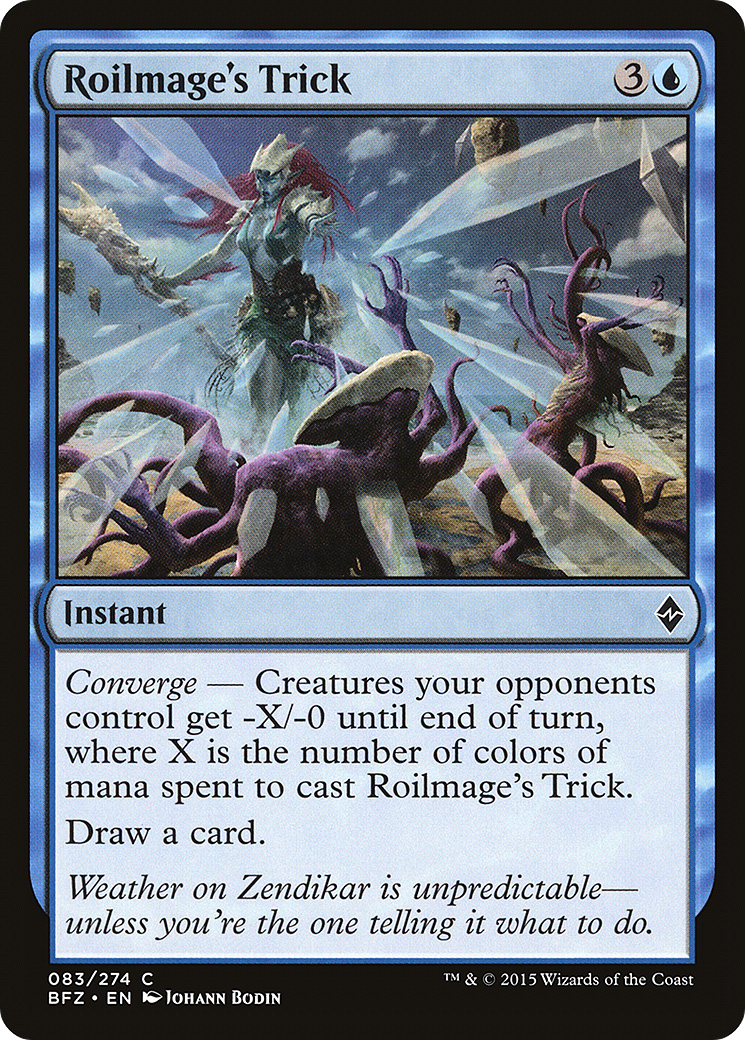 Roilmage's Trick (083) Foil - Battle for Zendikar