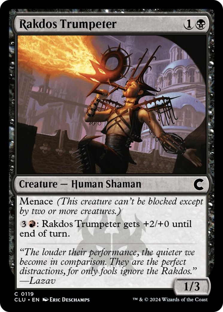 Rakdos Trumpeter [Ravnica: Clue Edition] | Silver Goblin