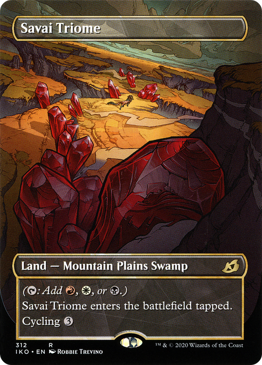 Savai Triome (Showcase) [Ikoria: Lair of Behemoths]