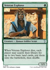 Veteran Explorer (White Border) [Mystery Booster 2] | Silver Goblin