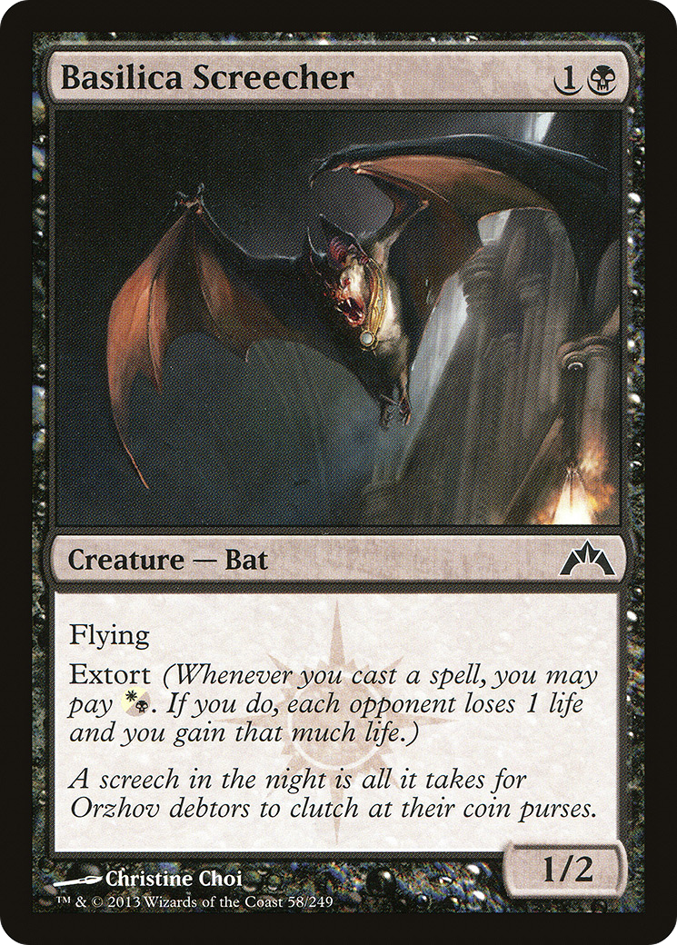 Basilica Screecher [Gatecrash] Foil