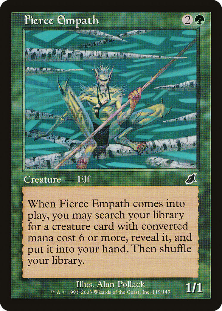 Fierce Empath [Scourge] Foil