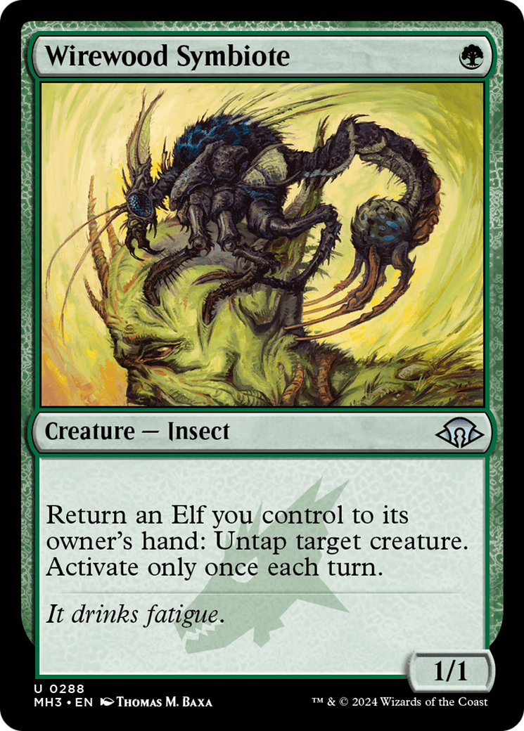 Wirewood Symbiote [Modern Horizons 3] Foil