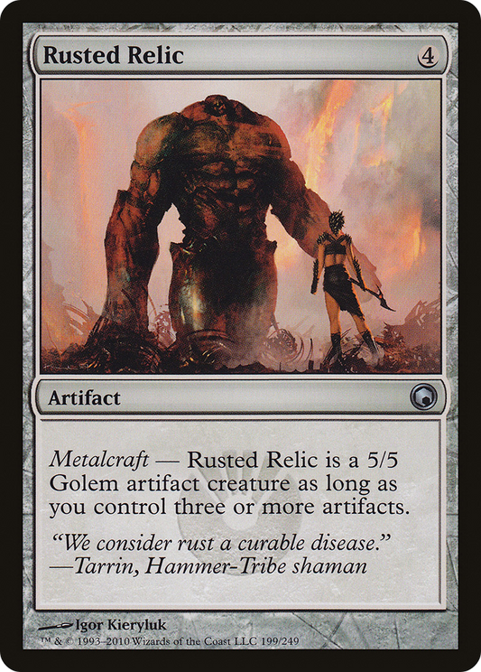 Rusted Relic [Scars of Mirrodin] Foil