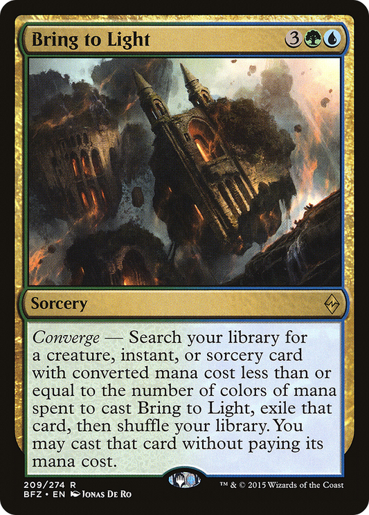 Bring to Light [Battle for Zendikar] Foil