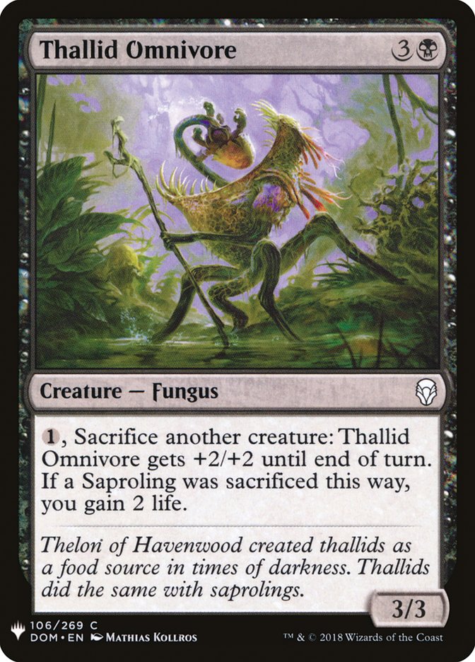 Thallid Omnivore [Mystery Booster] | Silver Goblin