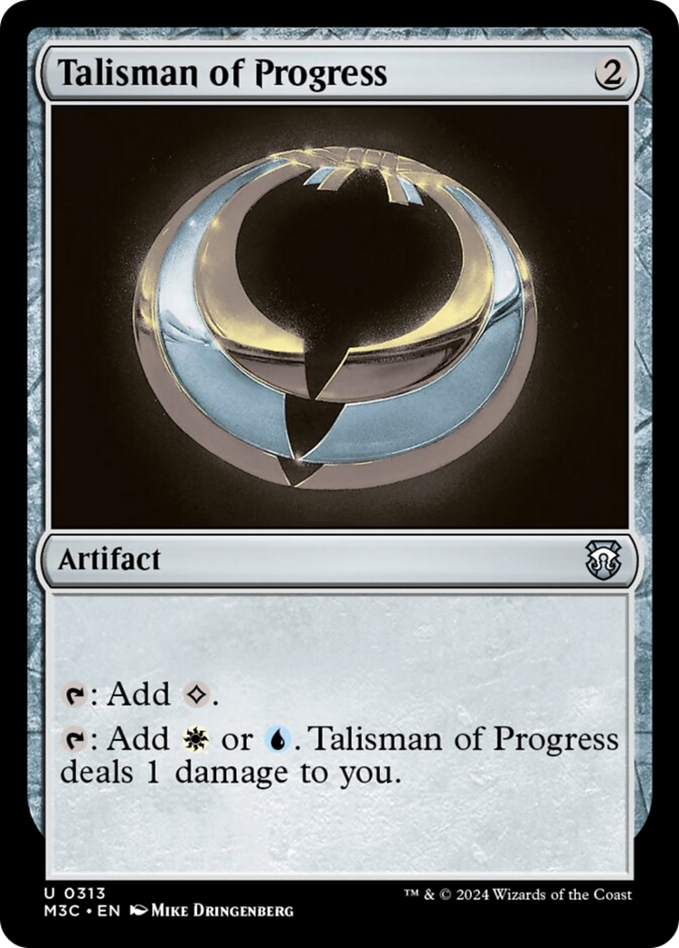 Talisman of Progress [Modern Horizons 3 Commander] | Silver Goblin