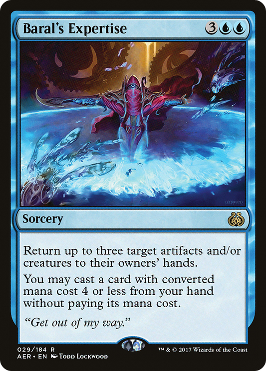 Baral's Expertise [Aether Revolt] Foil