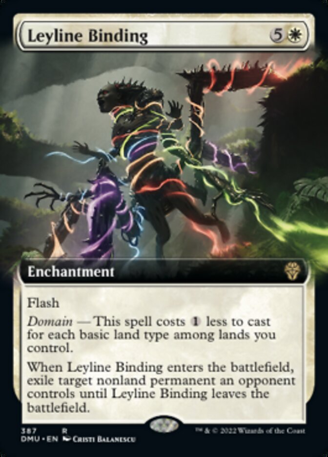 Leyline Binding (Extended Art) [Dominaria United] | Silver Goblin