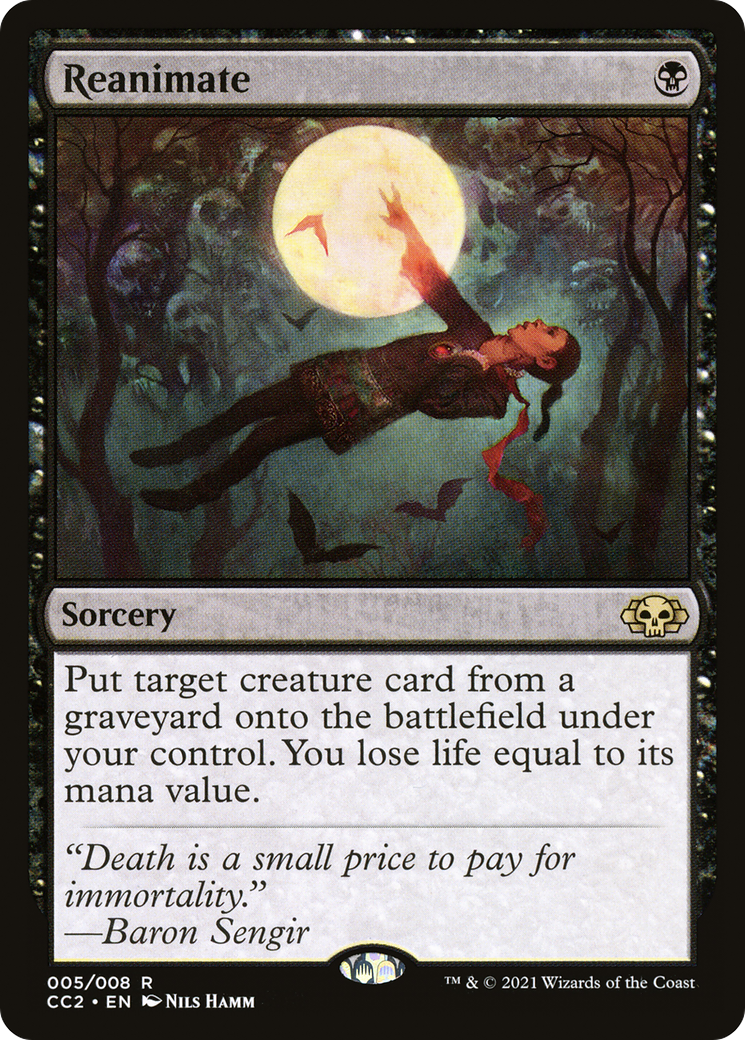 Reanimate (005) - Commander Collection: Black