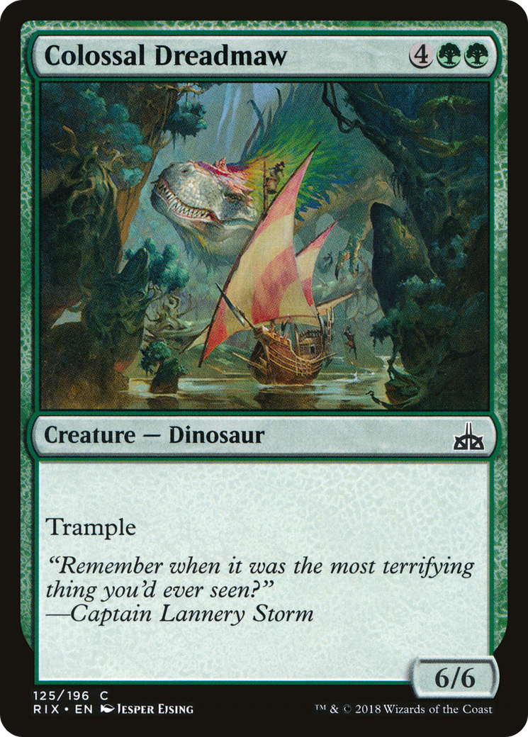 Colossal Dreadmaw [Rivals of Ixalan] Foil