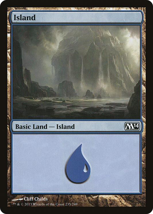 Island (235) [Magic 2014] Foil