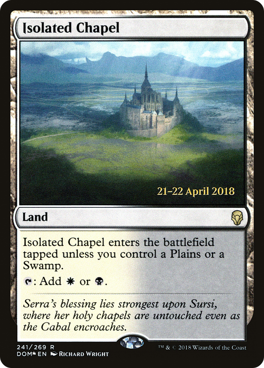 Isolated Chapel [Dominaria Prerelease Promos]