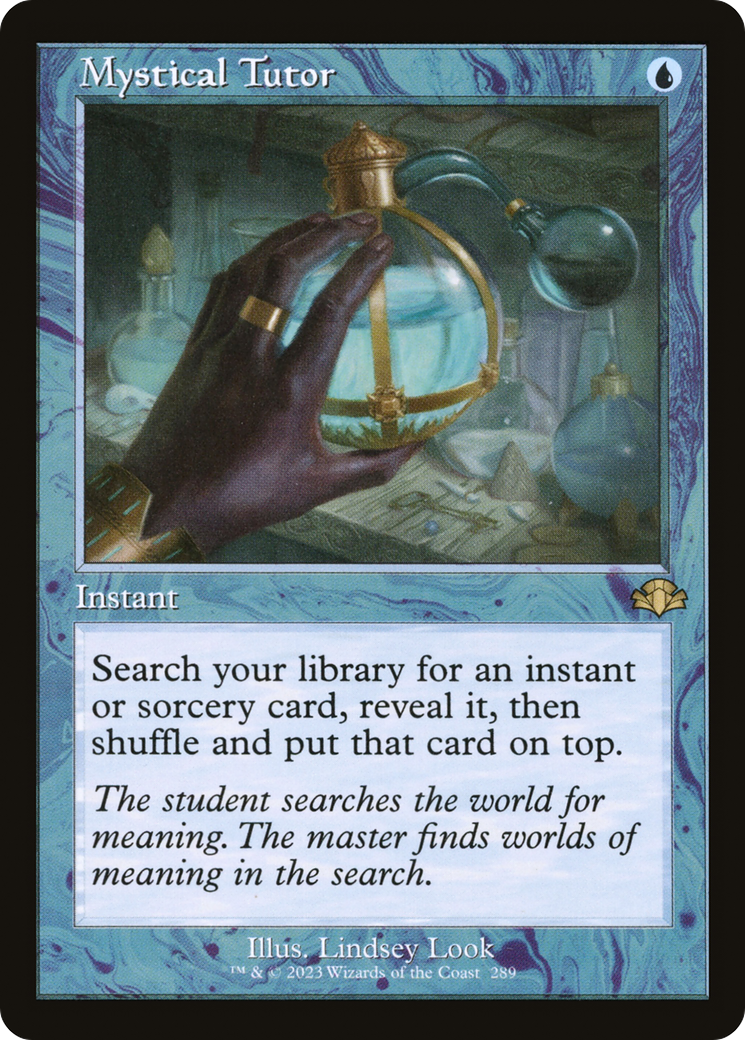 Mystical Tutor (Retro) [Dominaria Remastered] | Silver Goblin