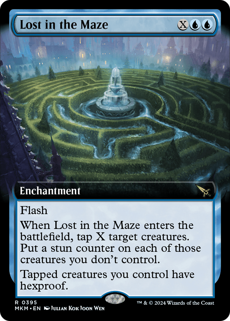 Lost in the Maze (Extended Art) [Murders at Karlov Manor] Foil
