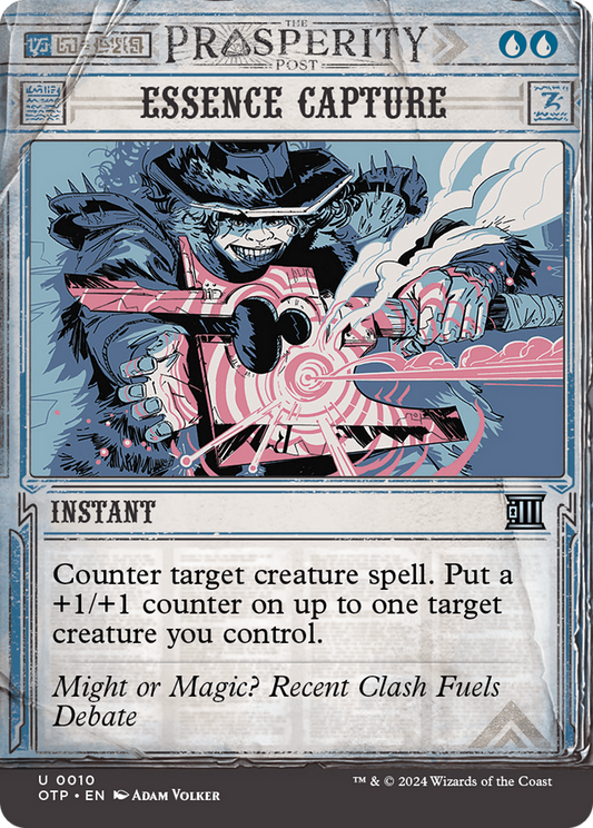 Essence Capture [Outlaws of Thunder Junction: Breaking News] Foil