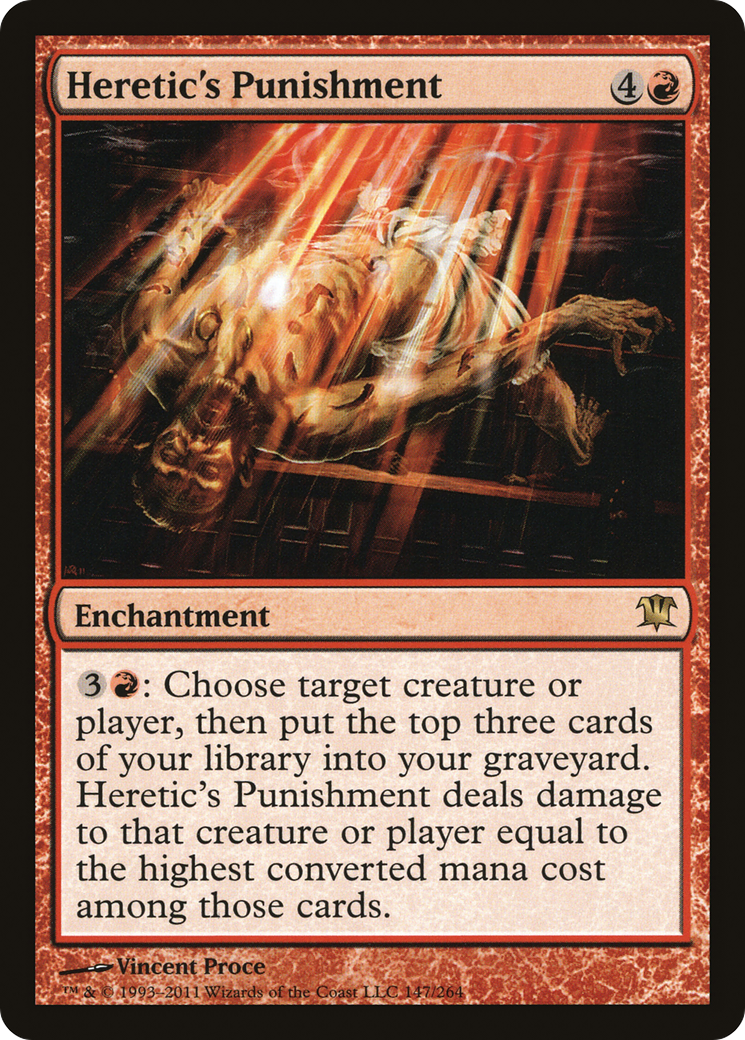 Heretic's Punishment [Innistrad] Foil