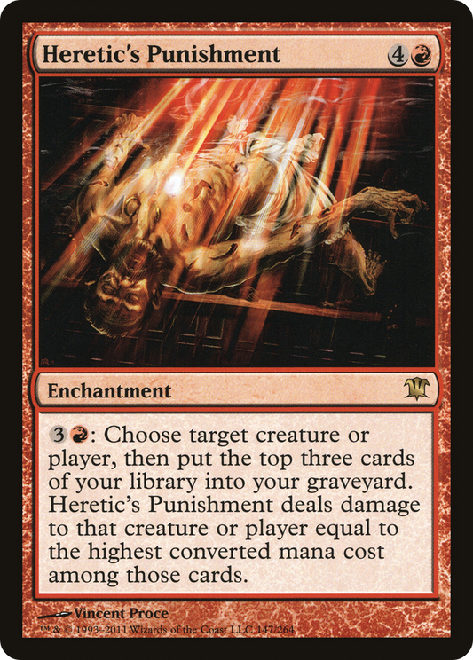 Heretic's Punishment [Innistrad] Foil