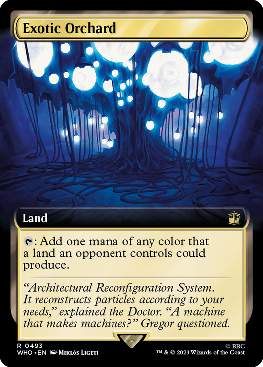 Exotic Orchard (Extended Art) [Doctor Who] Foil