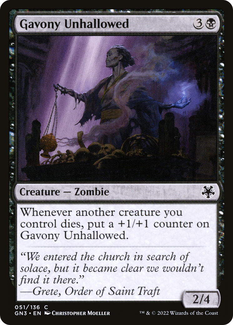 Gavony Unhallowed [Game Night: Free-for-All]