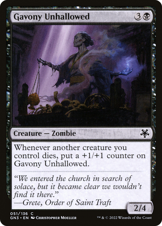 Gavony Unhallowed [Game Night: Free-for-All]