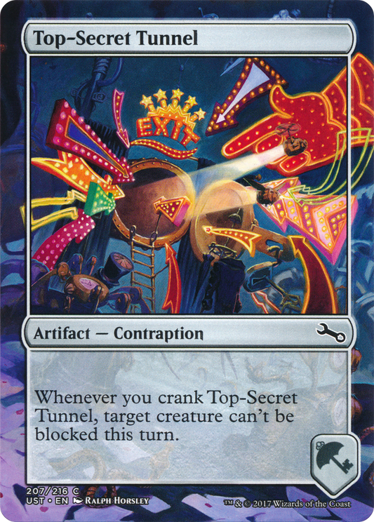 Top-Secret Tunnel [Unstable] Foil