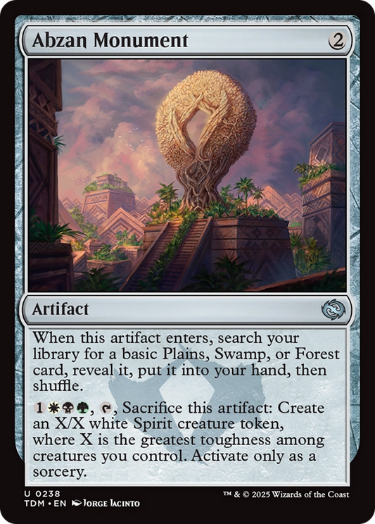 Abzan Monument (238) - Tarkir: Dragonstorm