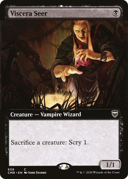 Viscera Seer (Extended Art) [Commander Legends]