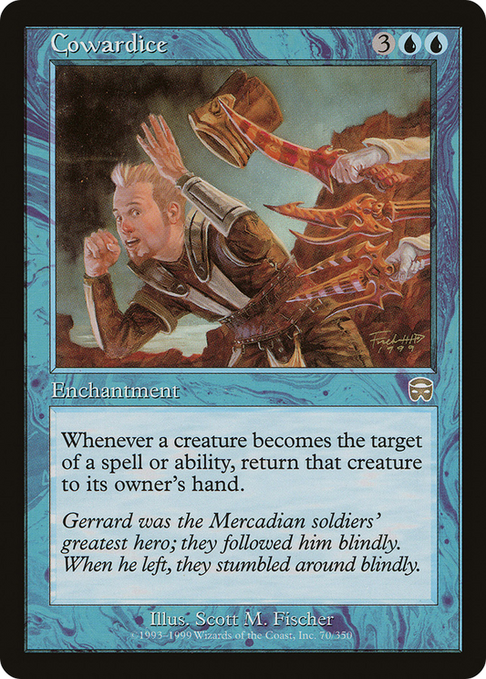 Cowardice [Mercadian Masques] Foil