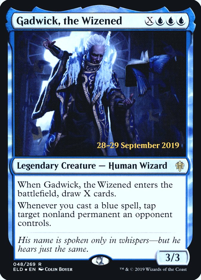 Gadwick, the Wizened [Throne of Eldraine Prerelease Promos] | Silver Goblin