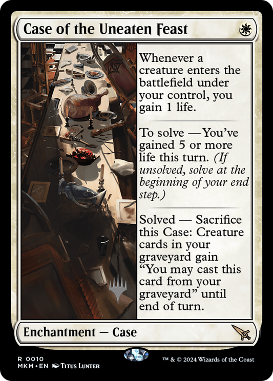 Case of the Uneaten Feast (Promo Pack) [Murders at Karlov Manor Promos] Foil