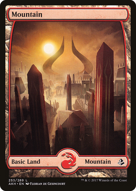 Mountain (253) [Amonkhet] Foil