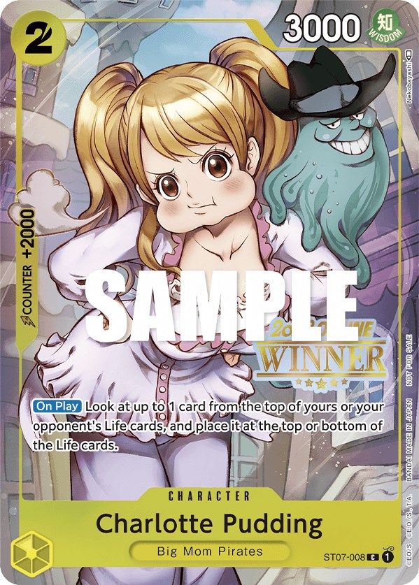 Charlotte Pudding (Online Regional 2023) [Winner] [One Piece Promotion Cards] | Silver Goblin