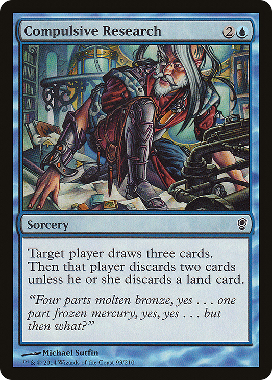 Compulsive Research [Conspiracy] Foil