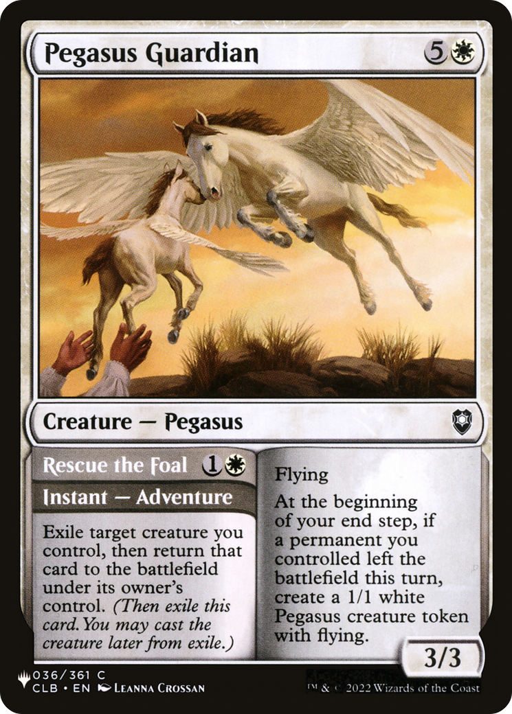 Pegasus Guardian [The List] | Silver Goblin