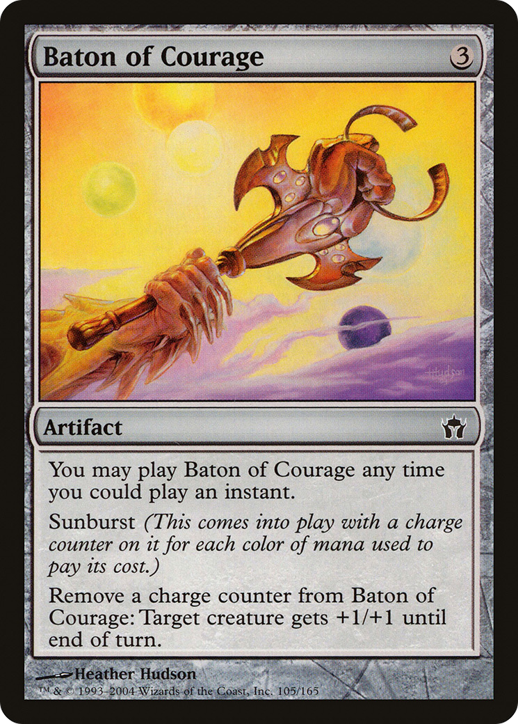 Baton of Courage [Fifth Dawn] Foil