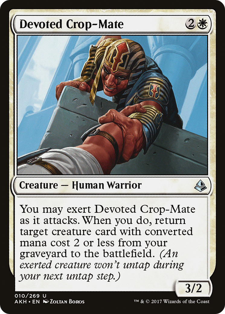 Devoted Crop-Mate [Amonkhet]