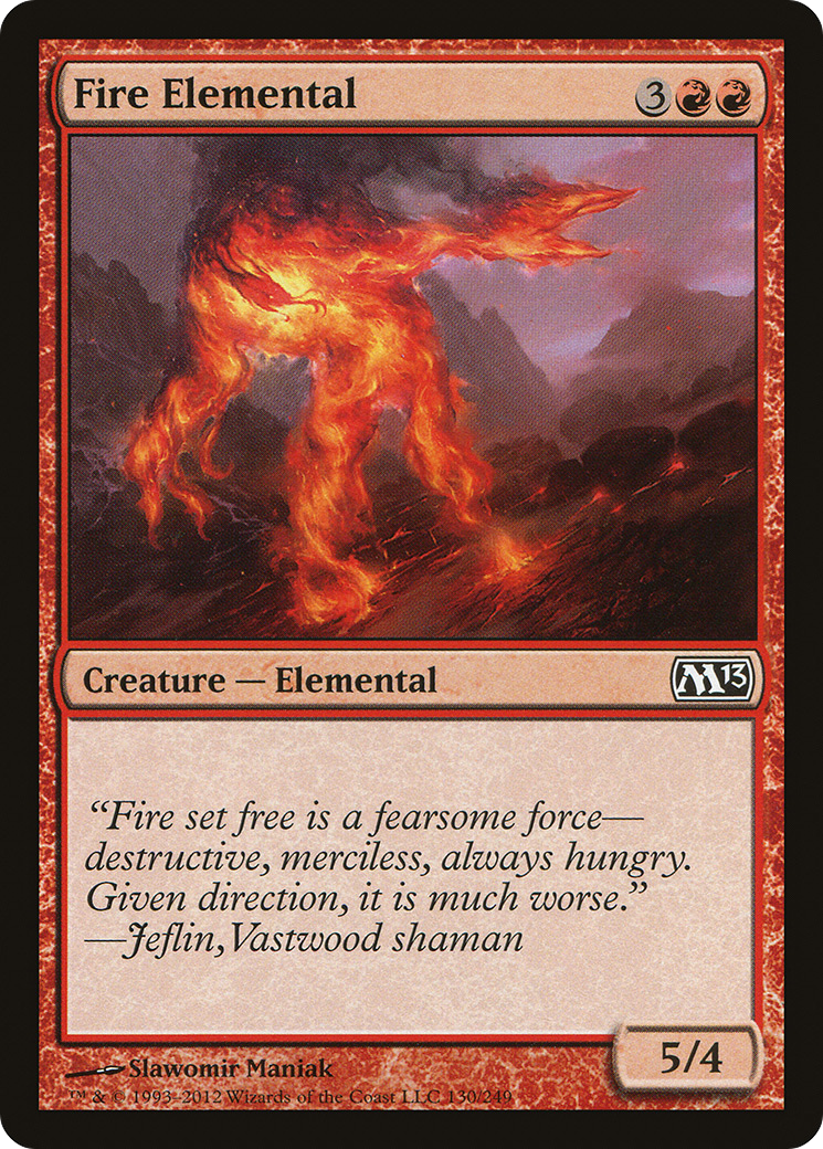 Fire Elemental [Magic 2013] Foil