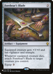 Forebear's Blade [The List] | Silver Goblin