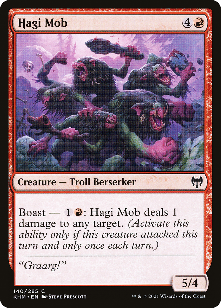 Hagi Mob [Kaldheim] Foil