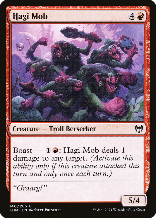 Hagi Mob [Kaldheim] Foil