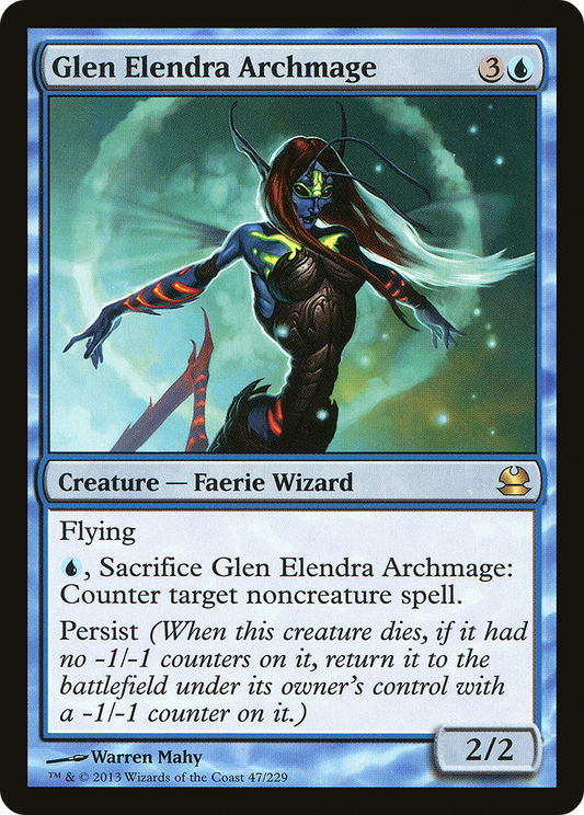 Glen Elendra Archmage [Modern Masters] Foil
