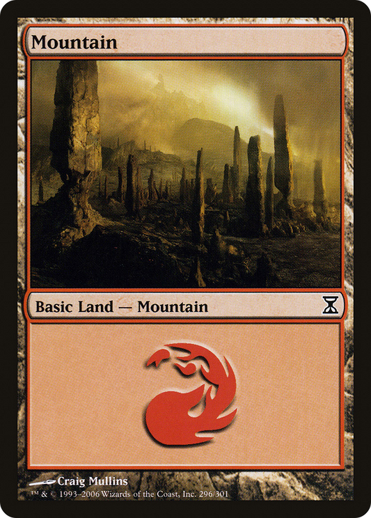 Mountain (296) [Time Spiral] Foil