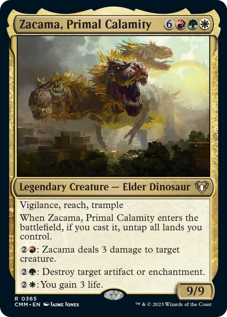 Zacama, Primal Calamity [Commander Masters] | Silver Goblin