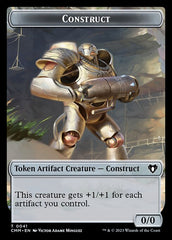 The Monarch // Construct (0041) Double-Sided Token [Commander Masters Tokens] | Silver Goblin