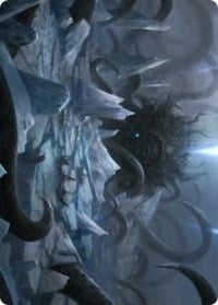 Icebreaker Kraken Art Card [Kaldheim Art Series] | Silver Goblin