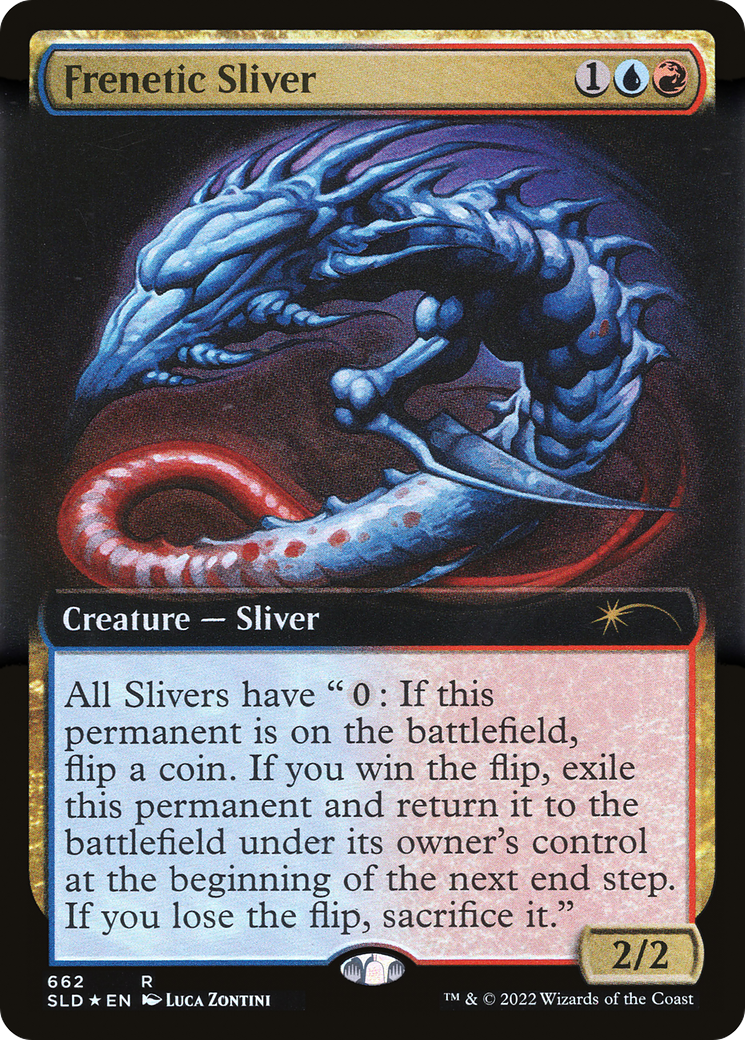 Frenetic Sliver (Extended Art) [Secret Lair Drop Promos]