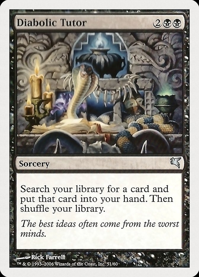 Diabolic Tutor [Hachette UK] | Silver Goblin