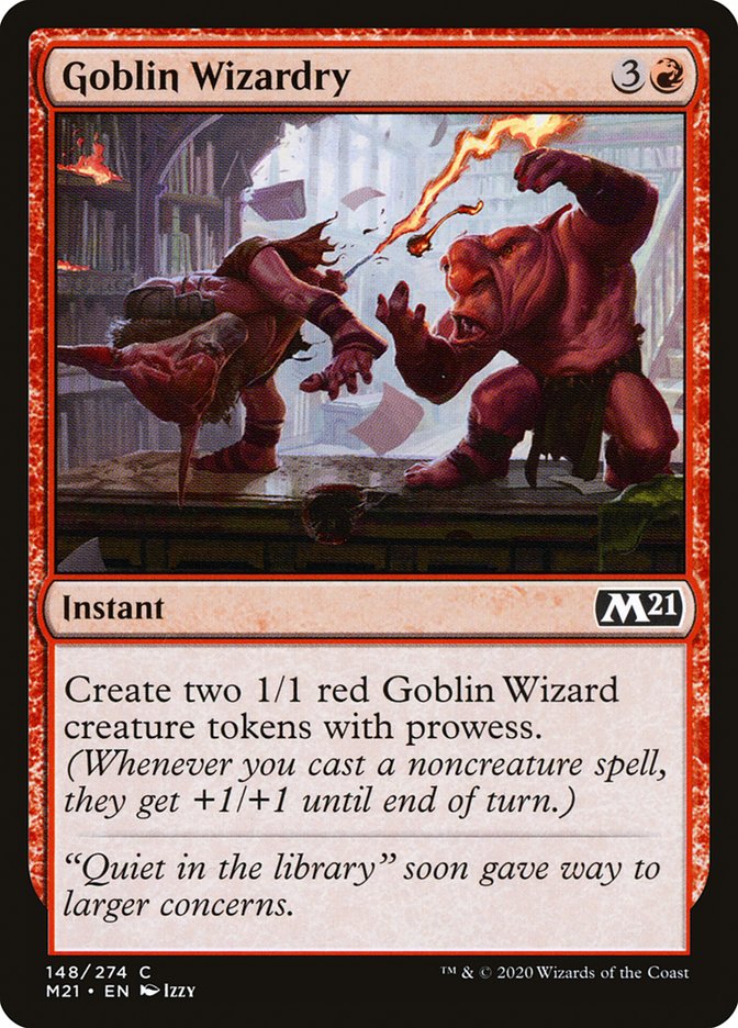 Goblin Wizardry [Core Set 2021] | Silver Goblin