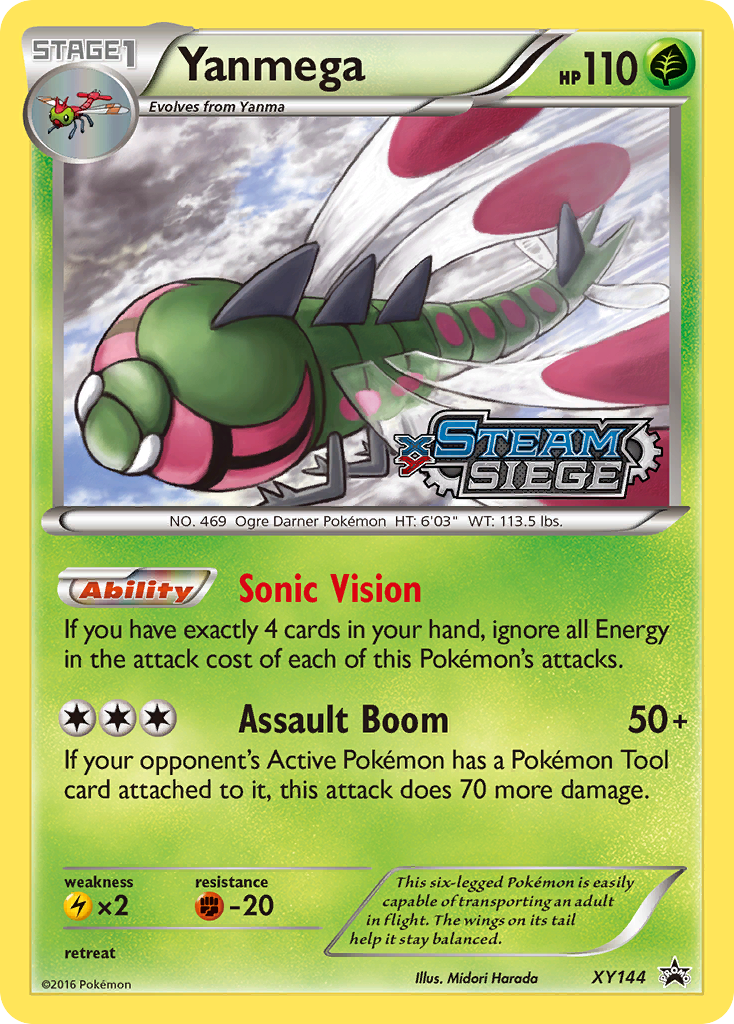 Yanmega (XY144) [XY: Black Star Promos] | Silver Goblin